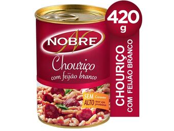 Auchan Feijão c/chouriço nobre promoção