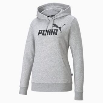 Puma Essentials logo women's hoodie promoção