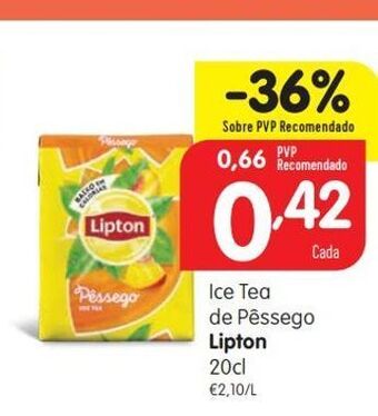 Minipreço Chá lipton promoção