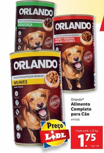 Lidl Comida de cachorro orlando promoção