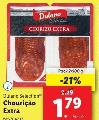 Lidl Chouriço dulano promoção
