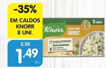 Minipreço Caldo de arroz knorr promoção