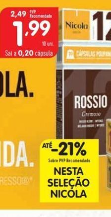 Minipreço Capsulas de cafe promoção