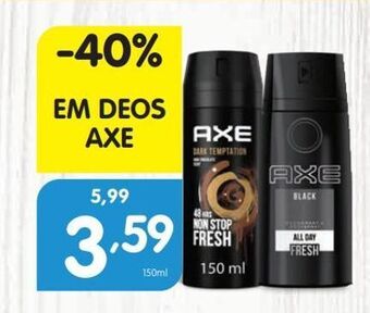 Minipreço Desodorizante axe promoção
