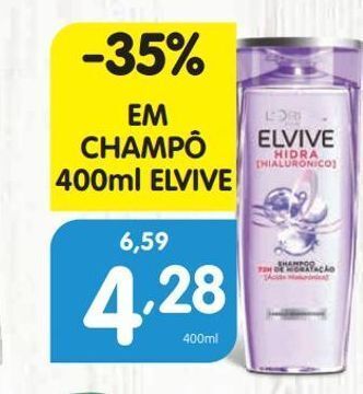 Minipreço Shampoo elvive promoção