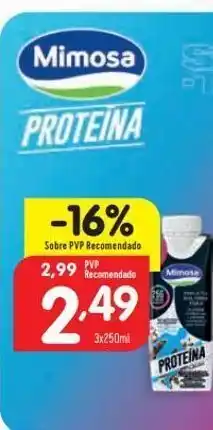 Minipreço Suplementos desportivos mimosa promoção