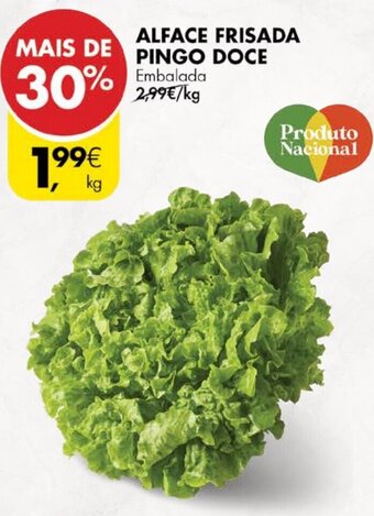 Pingo Doce Alface Frisada Pingo Doce 1kg promoção