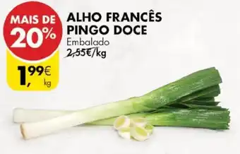 Pingo Doce Alho Francês Pingo Doce 1kg promoção