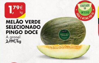 Pingo Doce Melão Verde Selecionado Pingo Doce 1kg promoção