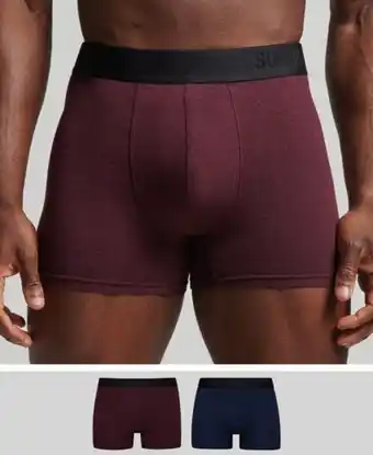 Organic cotton boxer offset double pack