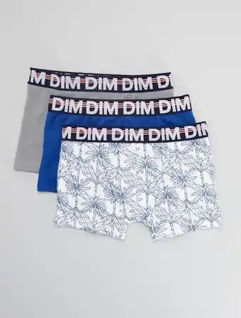 Kiabi Lote de 3 boxers 'dim' estampados promoção