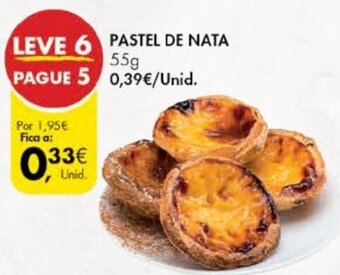 Pingo Doce Pastel de Nata 55g promoção