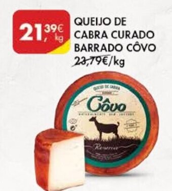 Pingo Doce Queijo De Cabra Curado Barrado Côvo 1kg promoção