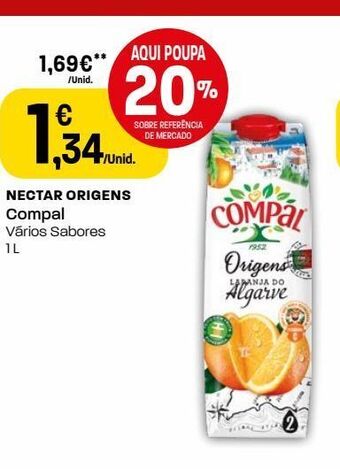Intermarché Néctar compal promoção