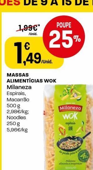 Intermarché Macarrão milaneza promoção