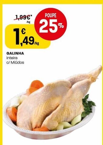 Intermarché Frango promoção
