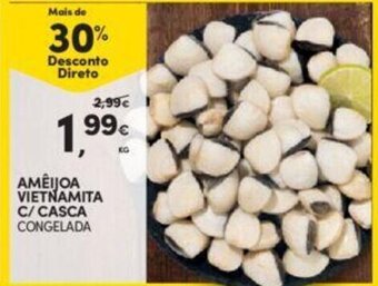 Continente Amêijoa Vietnamita c/ Casca 1kg promoção