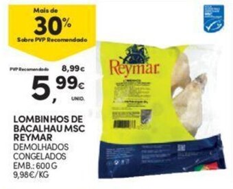 Lombinhos de Bacalhau MSC Reymar 600g
