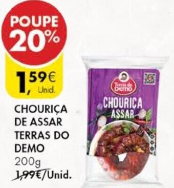 Pingo Doce Chouriça De Assar Terras Do Demo 200g promoção
