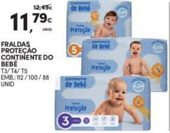 Continente Fraldas Proteção Continente Do Bebé promoção
