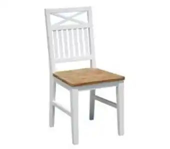 Conforama Cadeira de jantar versalles madeira e branco promoção