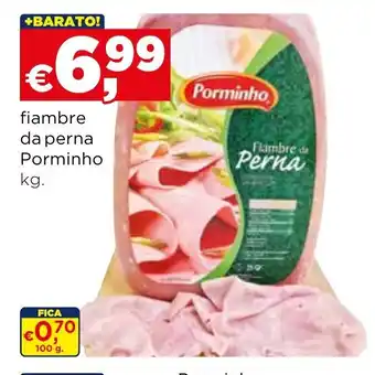 Bolama Fiambre da Perna Porminho 1kg promoção