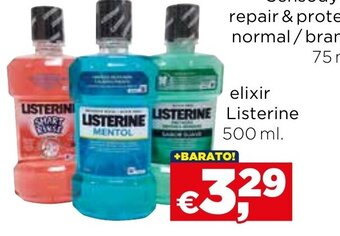 Elixir Listerine 500ml