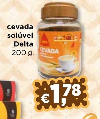 Bolama Cevada Solúvel Delta 200g promoção