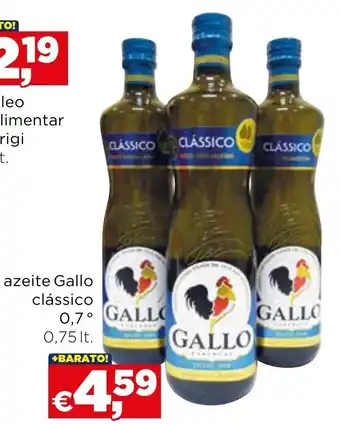 Bolama Azeite Gallo Clássico 0.7 0.75Lt promoção