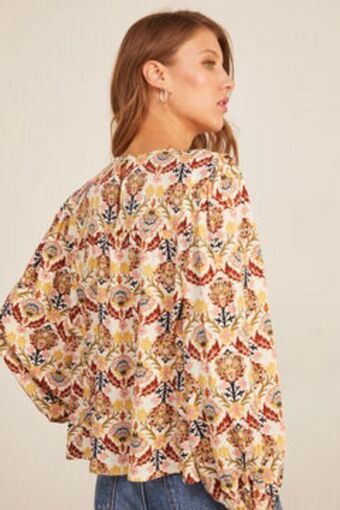 Springfield Blusa estampada volume promoção