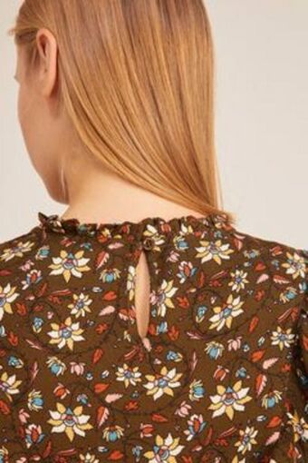 Springfield Vestido curto flor indiana promoção