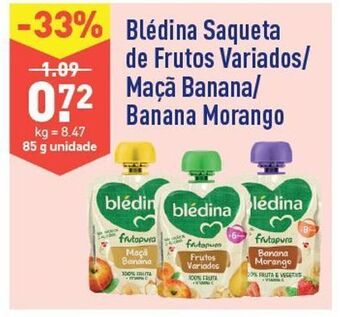 Polpa de frutas blédina