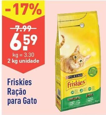 ALDI Ração para gatos friskies promoção