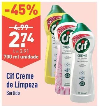 ALDI Limpadores cif promoção