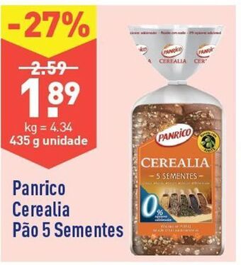 ALDI Pão de forma panrico promoção
