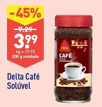 ALDI Café solúvel delta promoção