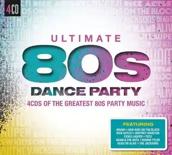 Cd vários - ultimate... 80s dance party 4cd