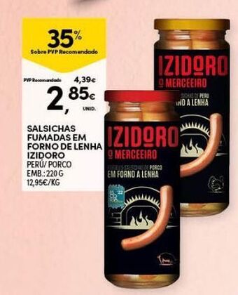 Continente Bom dia Salsicha izidoro promoção