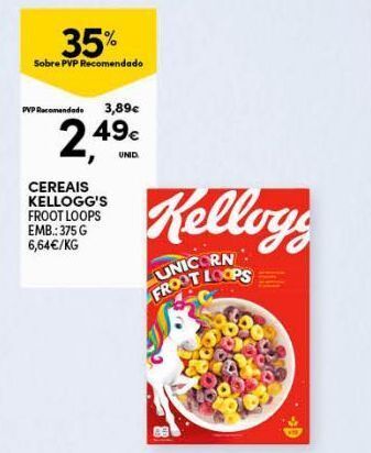 Continente Bom dia Cereais kellogg's promoção