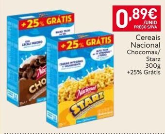 Recheio Cereais nacional promoção