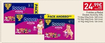 Recheio Fraldas dodot promoção