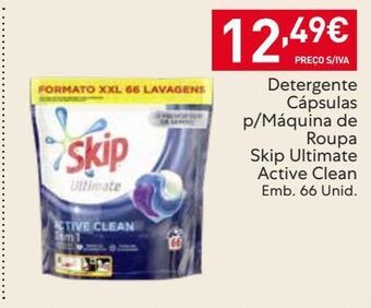 Recheio Detergente líquido skip promoção