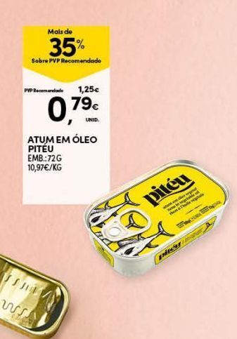 Continente Bom dia Atum em lata pitéu promoção