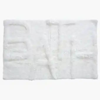 JYSK Tapete banho forsvik 50x80 branco promoção