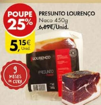 Presunto Lourenço 450g