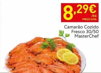 Recheio Camarão cozido promoção
