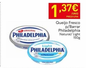 Recheio Queijo fresco philadelphia promoção