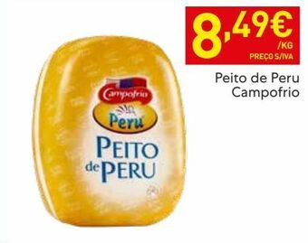 Recheio Presunto de peru campofrio promoção