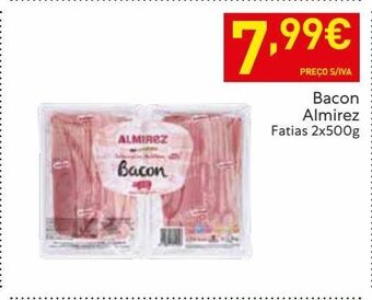Recheio Bacon promoção