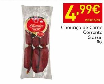 Recheio Chouriço sicasal promoção